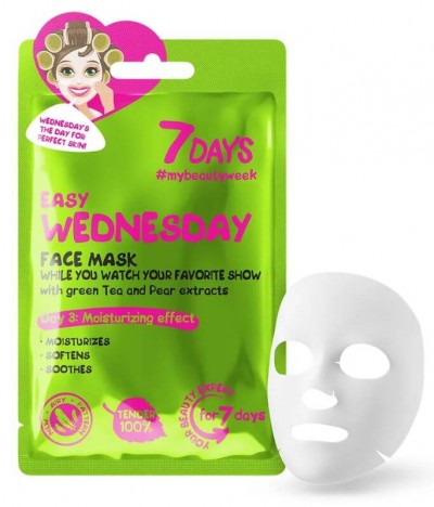 7Days Máscara Facial Descontraída Quarta-Feira 28gr