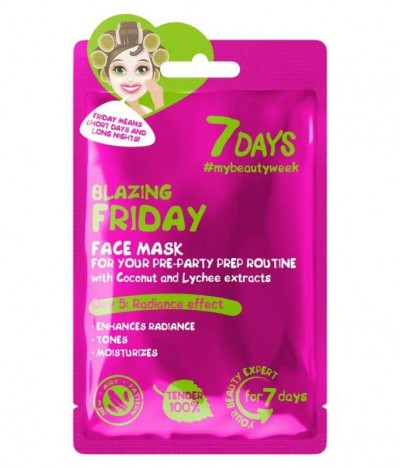 7Days Mascarilla Facial Revitalizante Viernes 28gr