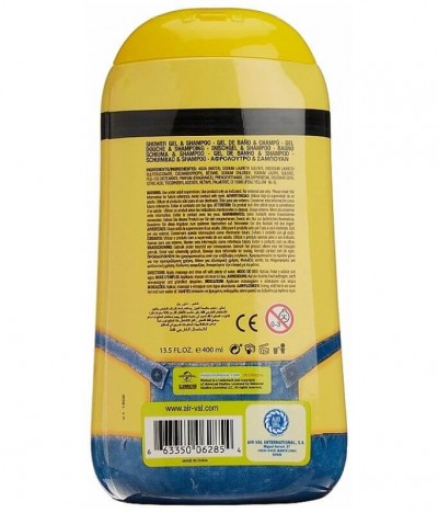 Air-Val Minions Gel Banho Champô 400ml