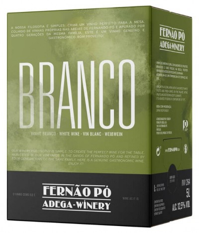 Fernão Pó Bag In Box Vinho Branco 5L