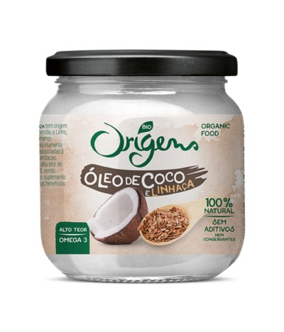 Origens Bio Óleo de Côco & Linhaça BIO 200ml