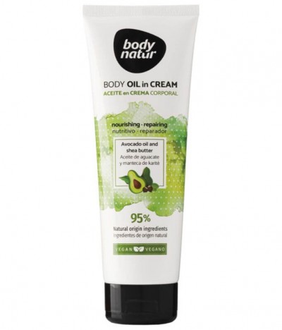 Body Natur Aceite Crema Corporal Aguacate Manteca Karité 250ml