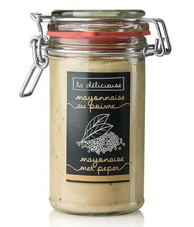 La délicieuse Mayonesa Pimienta 250ml La délicieuse Mayonesa Pimienta 250ml