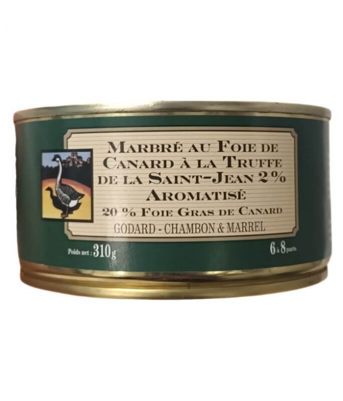 Godard Marbré Fígado Pato Trufa 310gr