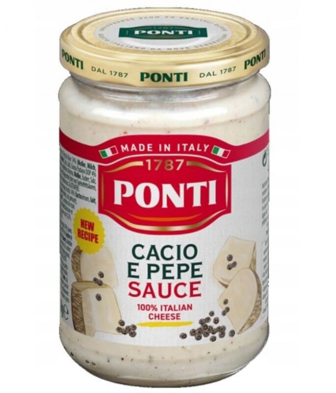 Ponti Molho 3 Queijos Pimenta 280gr T