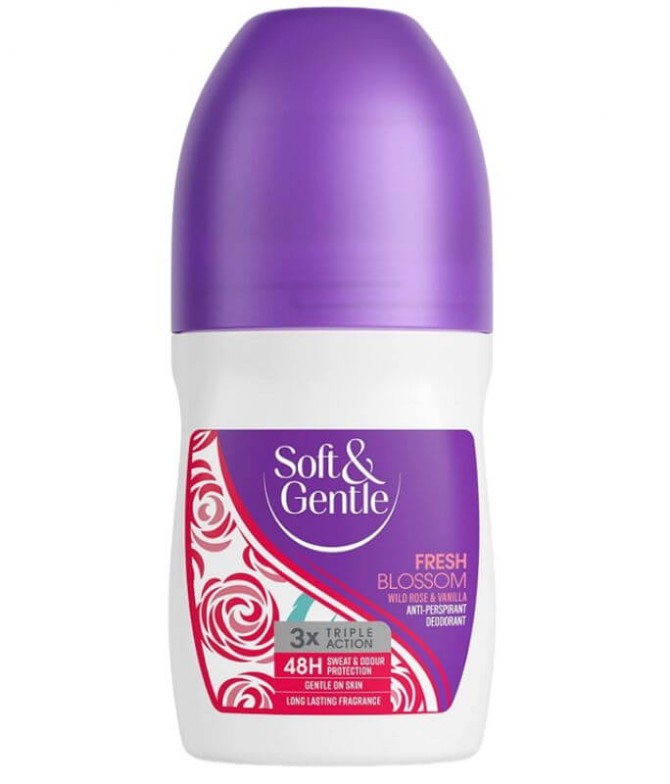 Soft & Gentle Deo Roll-On Fresh Blossom 50ml