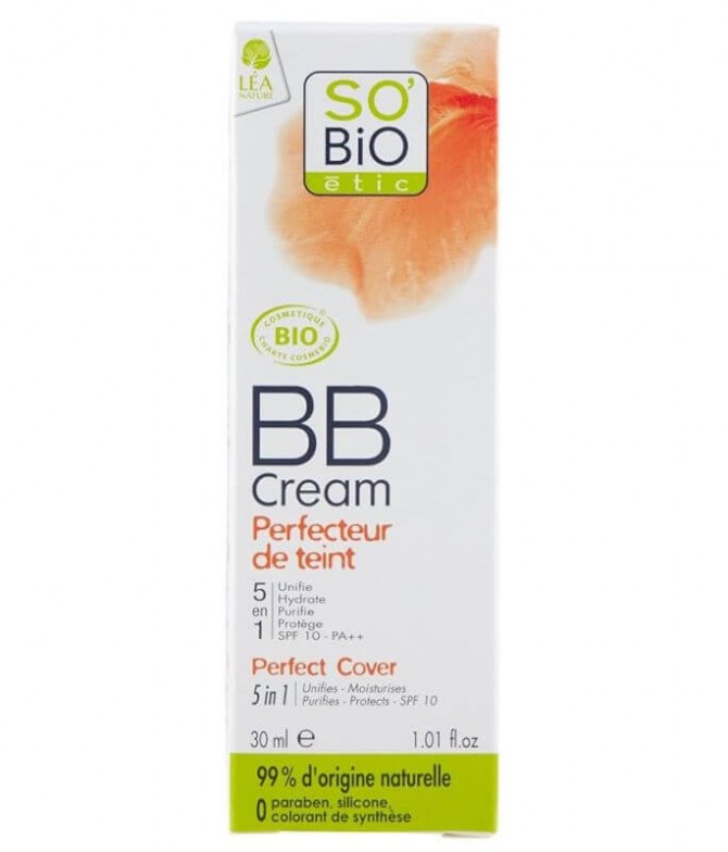 SO'BiO BB Cream 5 em 1 Nº2 Bege Luminoso 30ml