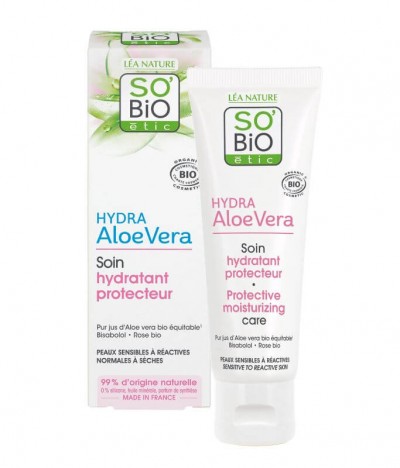 SO'BiO Crema Dermoprotector 5 en 1 Aloe Vera 50ml