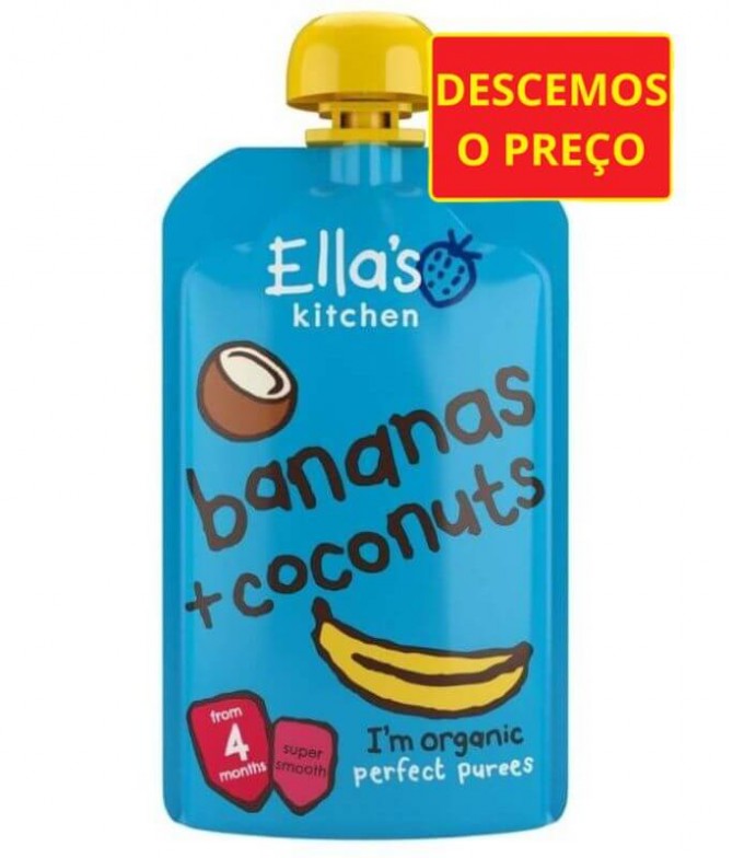 Ella's Kitchen Snack Banana Coco 100gr