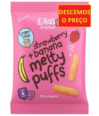 Ella's Kitchen Finger Puff Plátano Fresa 20gr