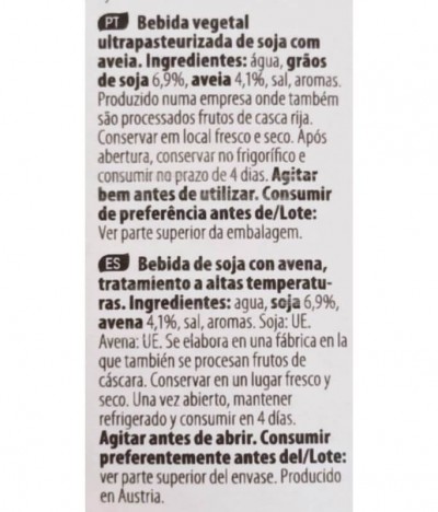 Joya Bebida Avena Proteína 1L