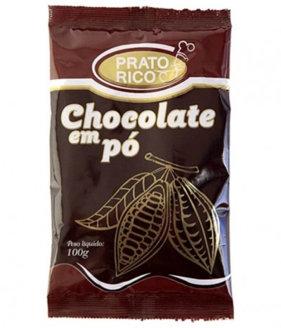 Prato Rico Chocolate Polvo 100gr