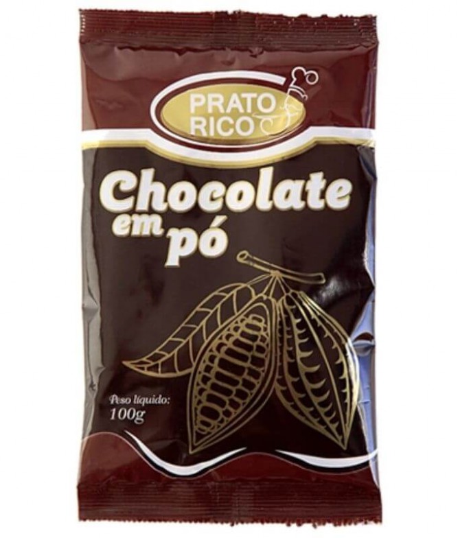 Prato Rico Chocolate Polvo 100gr Prato Rico Chocolate Polvo 100gr