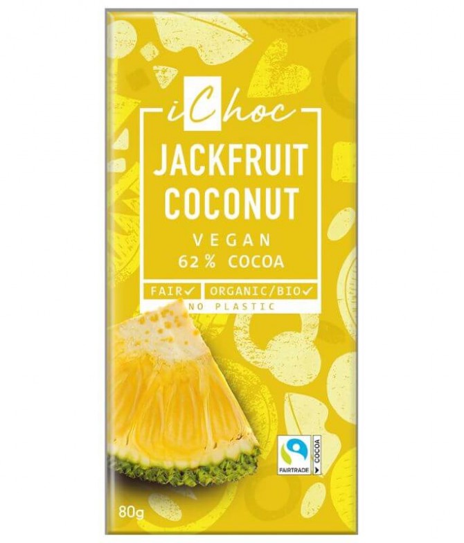 iChoc Chocolate Coco Jackfruit BIO 80gr