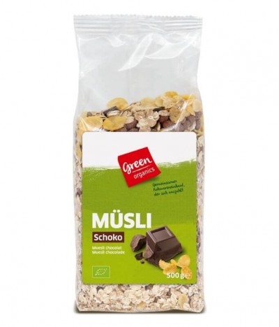 Green Organics Muesli Chocolate BIO 500gr