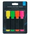 Neon Highlighter Marcadores Fluorescentes 4un