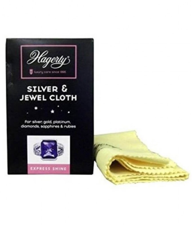 Hagerty Paño Limpia Joyas 2un