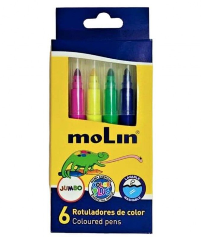 Molin Marcador Cor 6un Molin Marcador Cor 6un