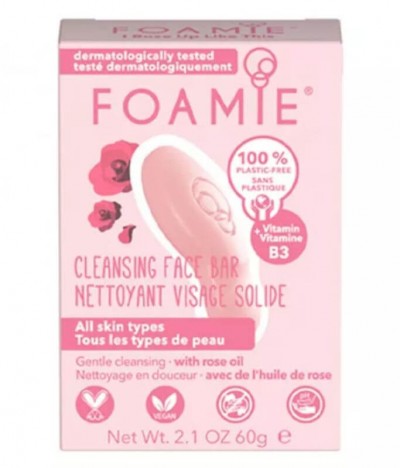 Foamie Sabonete Facial Óleo Rosa 60gr