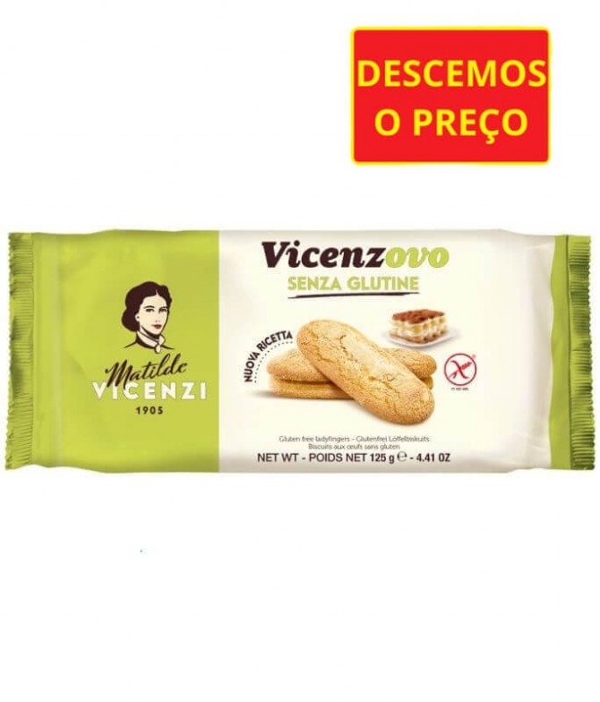 Vicenzi Vicenzovo Biscoito Ladyfinger 125gr