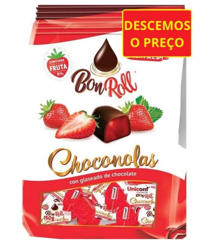 Bon Roll Choconolas Fresa 150gr