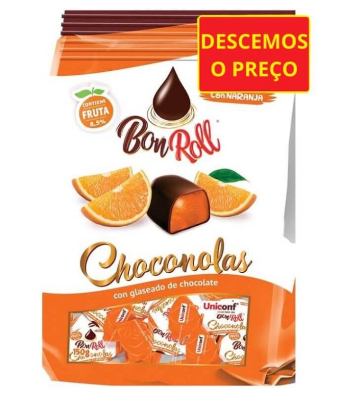 Bon Roll Choconolas Laranja 150gr