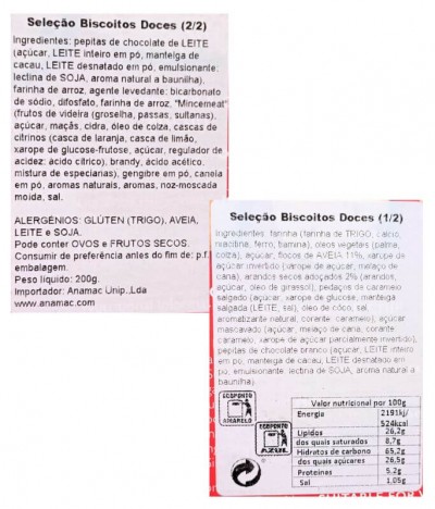 Farmhouse Festive Selection Bolacha Sortida 200gr