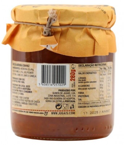 Quinta de Jugais Doce Abóbora Noz 280gr