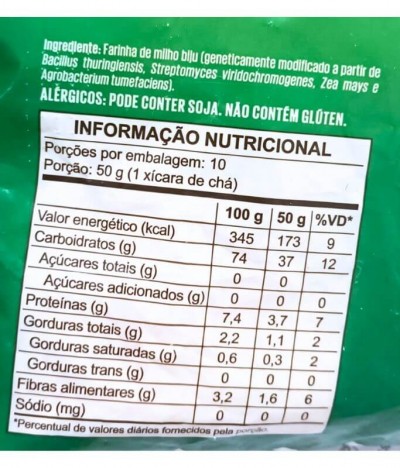Sinhá Farinha Milho Biju 500gr