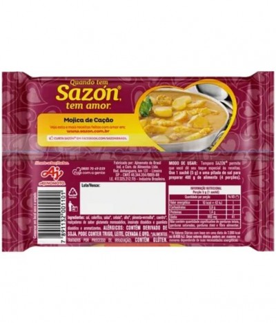 Sazón Condimento Sabores Nordeste 60gr