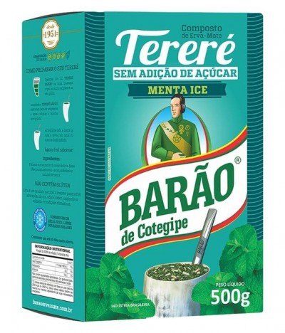 Barão Erva-Mate Tereré Menta Ice 500gr