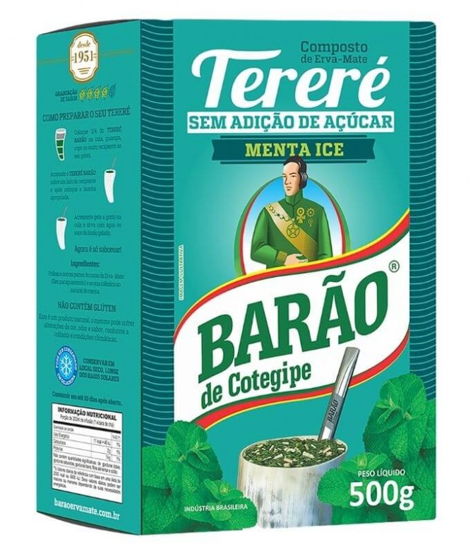 Barão Erva-Mate Tereré Menta Ice 500gr
