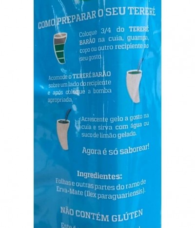 Barão Erva-Mate Tereré Natural 500gr