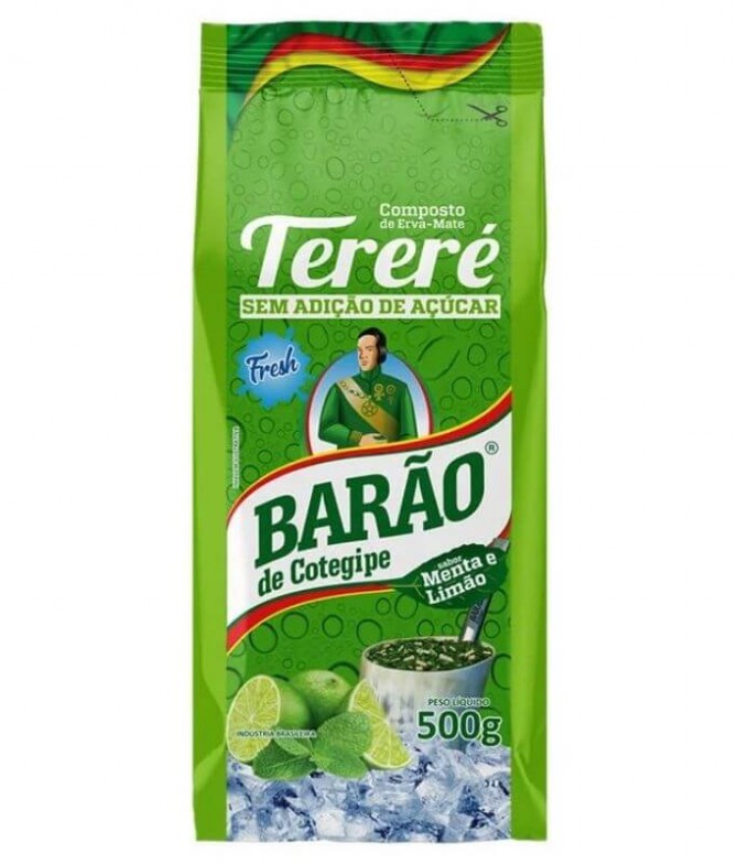 Barão Erva-Mate Tereré Menta Limão 500gr