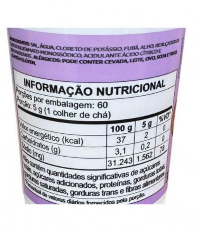 Sabor a Mi Tempero Alho Sal 300gr