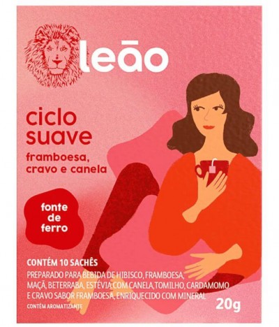 Leão Chá Ciclo Suave 10un