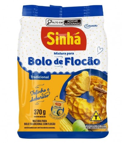 Sinhá Mistura Bolo Flocão 370gr