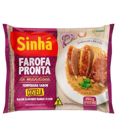 Sinhá Farofa Mandioca Costela 250gr
