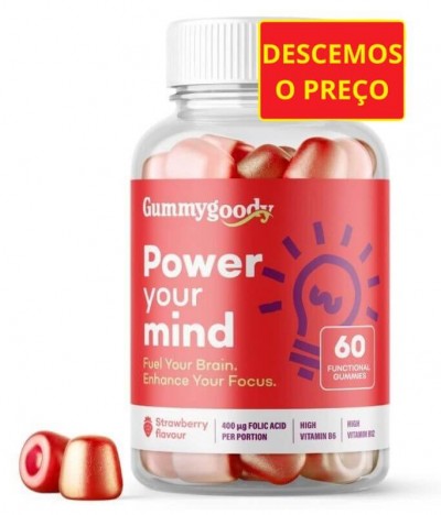Gummygoody Gominola Power Your Mind 60un