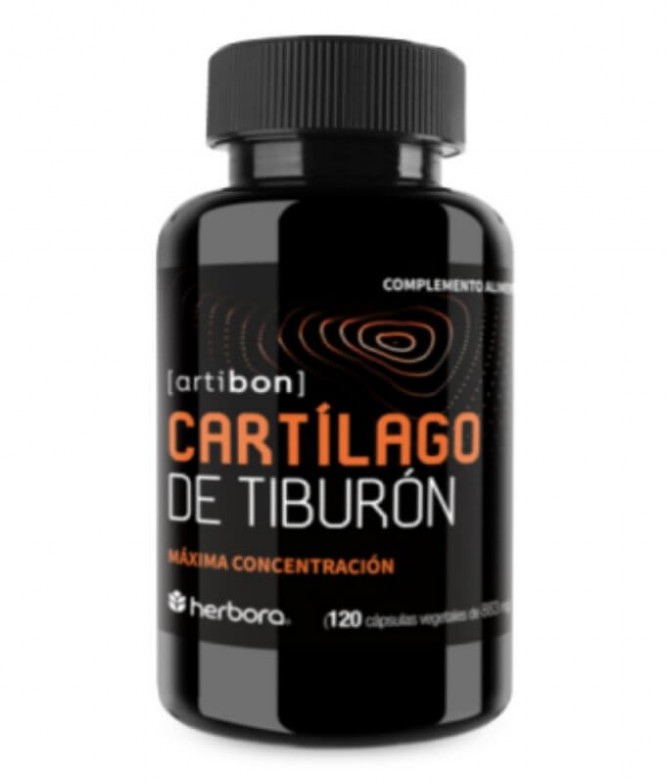 Herbora Cartílago Tiburón 120un T
