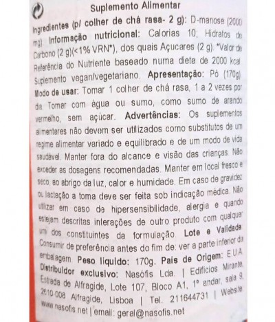 Now D-Mannose Pó 170gr