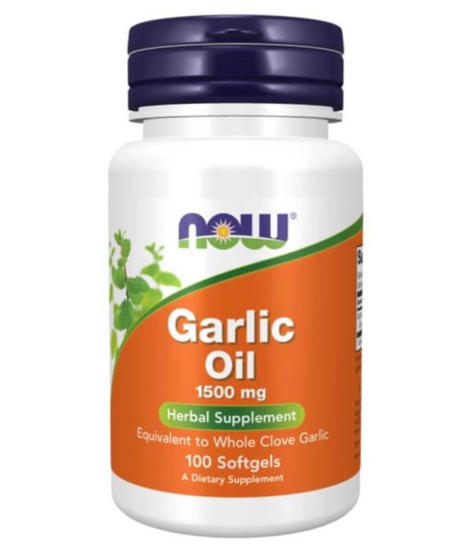 Now Óleo Alho 100un
