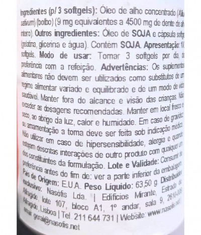 Now Óleo Alho 100un