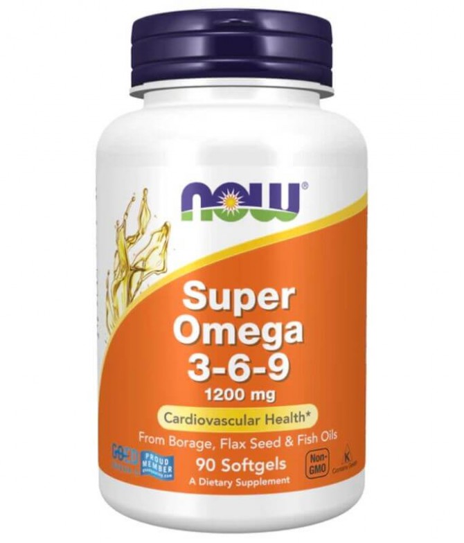 Now Super Omega 3-6-9 90un