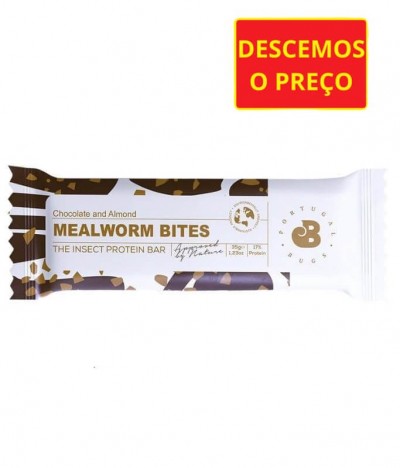 Portugal Bugs Barra Proteína Insecto Choc Almendra 35gr
