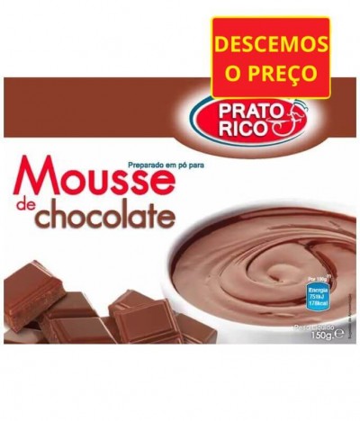 Prato Rico Mousse Chocolate 150gr