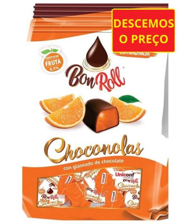 Bon Roll Choconolas Laranja 150gr