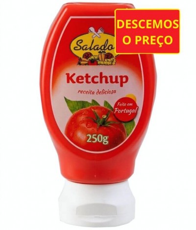 Salador Ketchup Top Down 250ml
