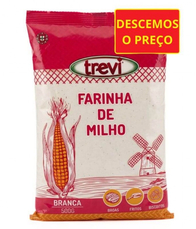 Trevi Farinha Milho Branca 500gr
