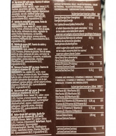 Shoyce Bebida Vegetal Chocolate 1L